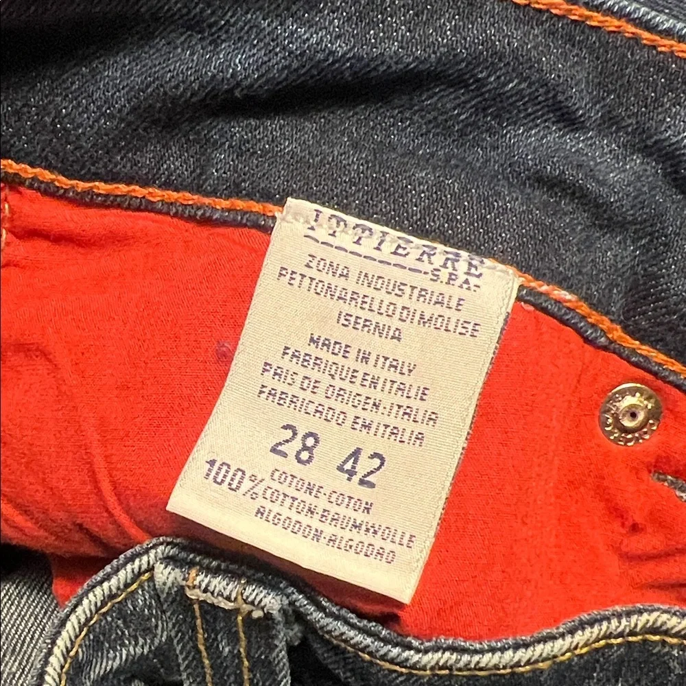 Dolce & Gabbana Dark Blue Straight Leg Jeans, mens waist 28 - Picture 9 of 10